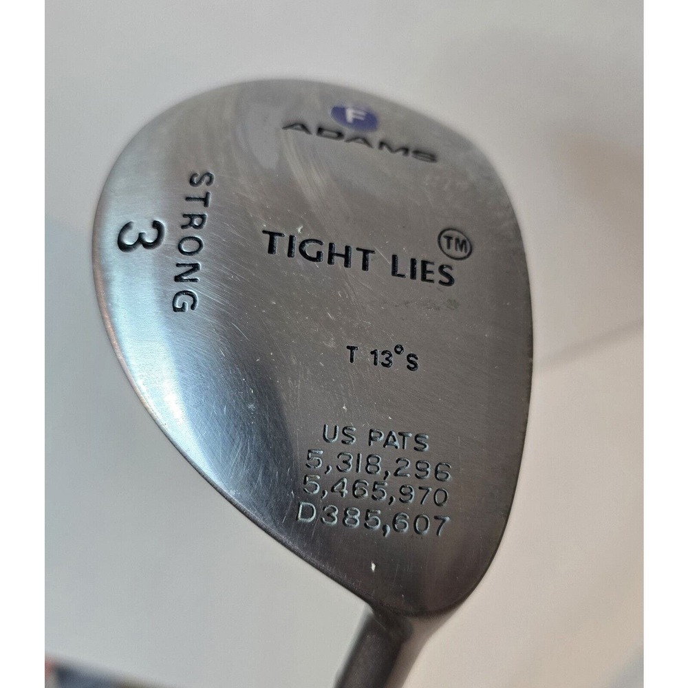 Adams Tight Lies VMI Air Assault 13* Strong 3 Wood RH Adams Firm Graphite Shaft